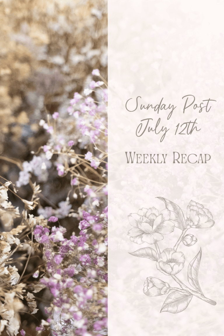 Sunday Post: Week #: 27-July 5th-11th